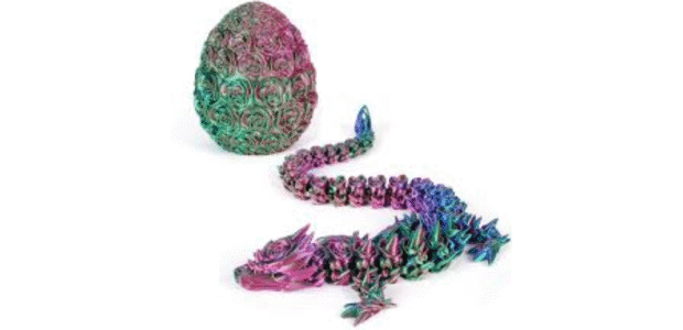 TBOLINE 3D Printed Dragon Eggs